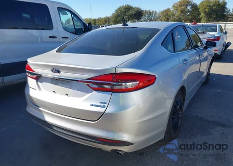 2018 Ford Fusion Hybrid Se z USA, uszkodzony, nr VIN 3FA6P0LUXJR191714